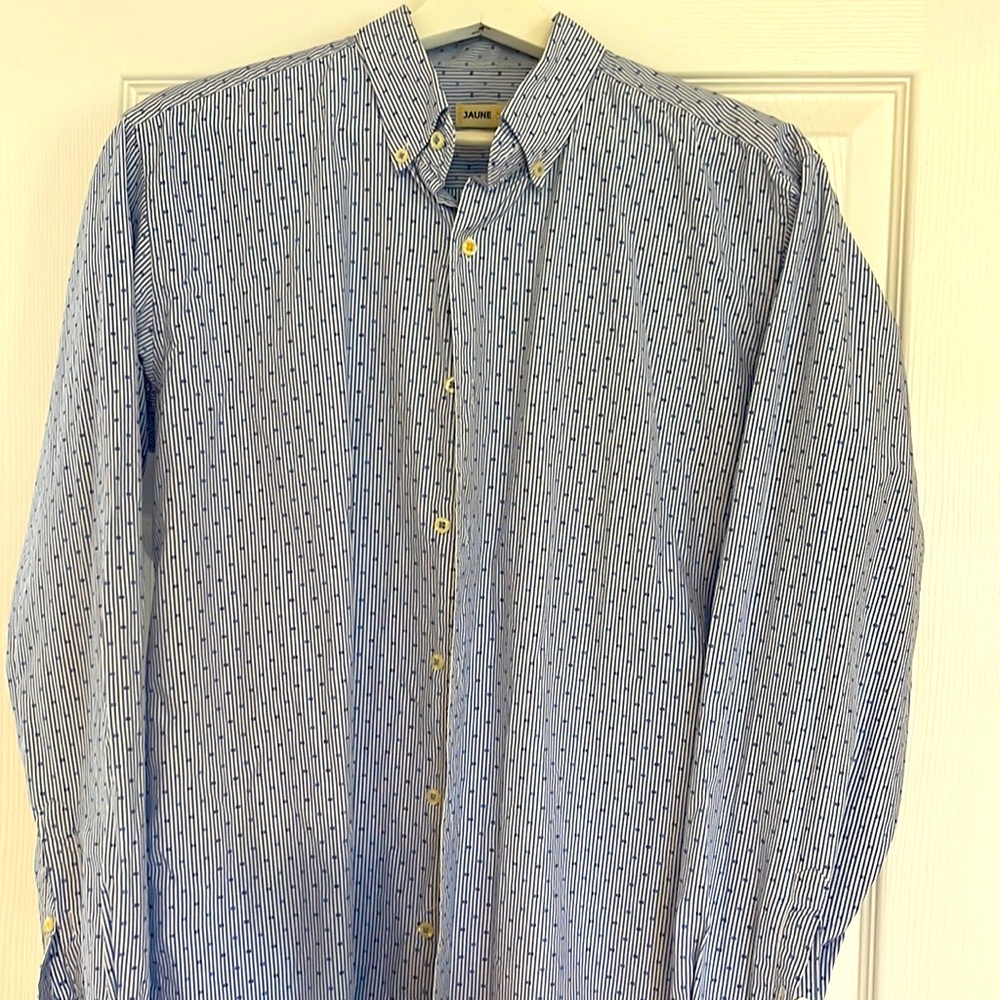 Men shirt, Jaune x